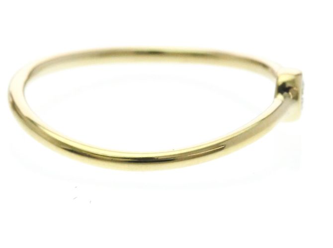 Autre Marque Tiffany Wave Ring mit einer Reihe von Diamanten - Ansicht 4