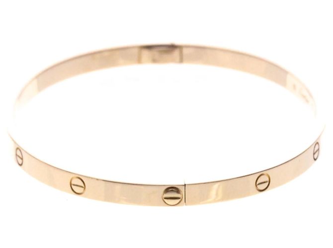 Bracciale Cartier Love in oro rosa - vista 2