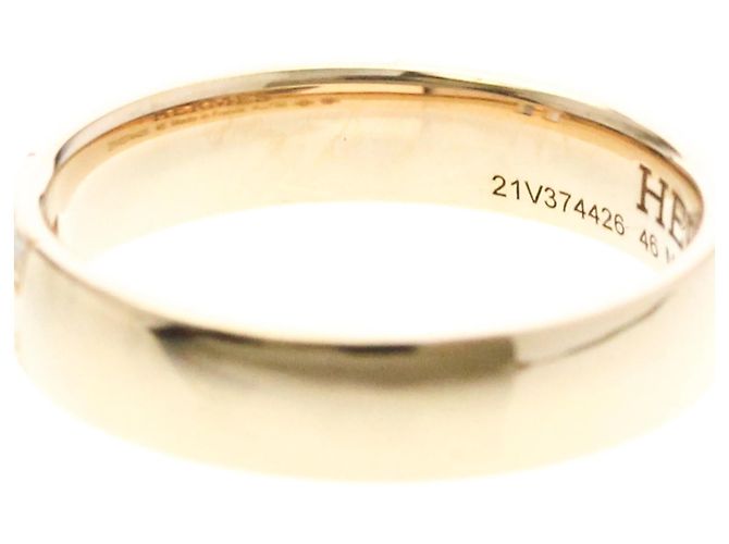Hermès Hermes Hercules Diamantring in Roségold - Ansicht 6