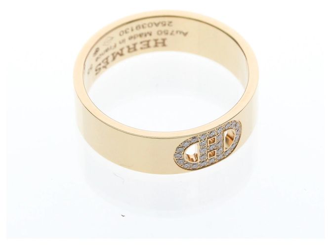 Hermès Hermes H D'ancre Diamantring - Ansicht 9