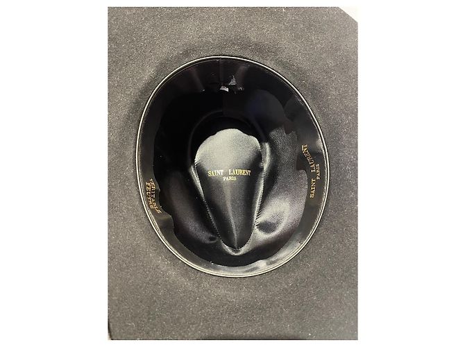 Autre Marque Saint Laurent Hut schwarz T.57 - Ansicht 6