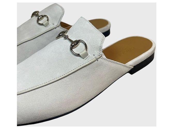 Mules Gucci Princetown grigie T.37,5 - vista 6