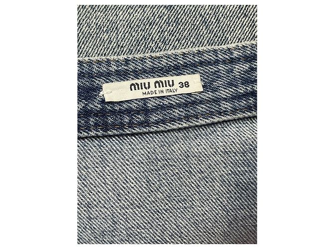 Falda Miu Miu vaquera T.34 - vista 6