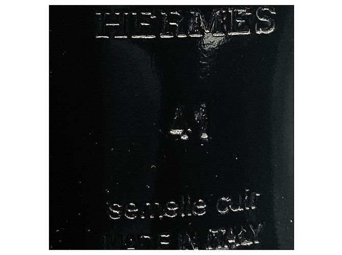 Hermès Stivaletti open toe con cage in camoscio nero Hermes - vista 8
