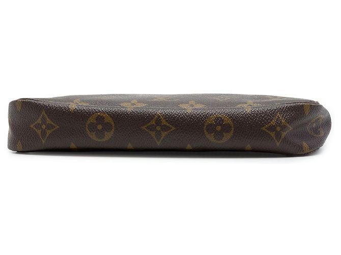 Borsa a tracolla Louis Vuitton Monogram Pochette Accessoires Marrone - vista 3