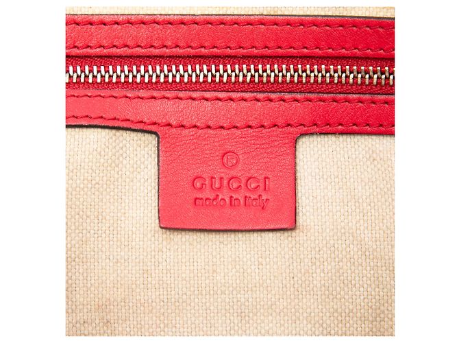 Borsa Boston Gucci Medium GG Supreme Stars Joy Beige - vista 5