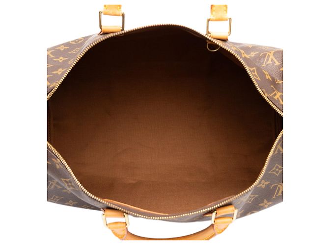 Borsa Boston Louis Vuitton Monogram Speedy 40 Marrone - vista 4