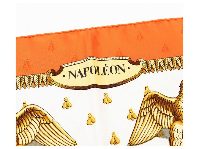 Multi Hermès Napoleon Carre Silk Scarf 90 Scarves - Ansicht 10
