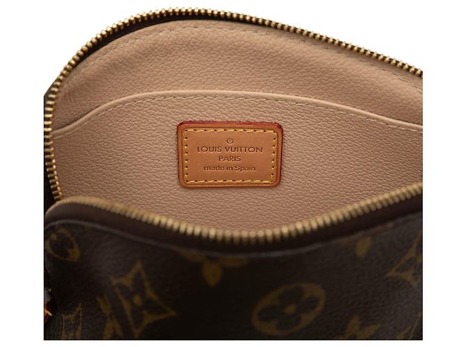 Bolsa de cosméticos PM Monogram Louis Vuitton marrón - vista 5