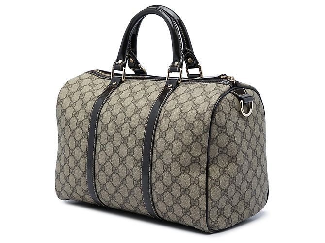 Borsa Boston Gucci Joy Medium GG Supreme Beige - vista 2