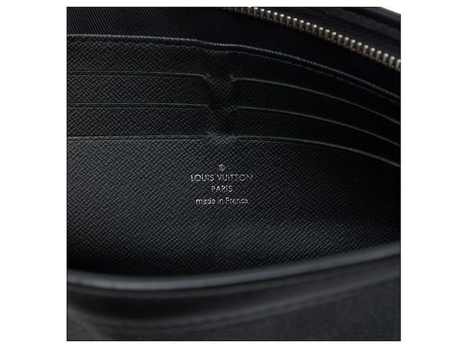Borsa a pochette Louis Vuitton Damier Graphite Pochette Voyage MM nera - vista 5