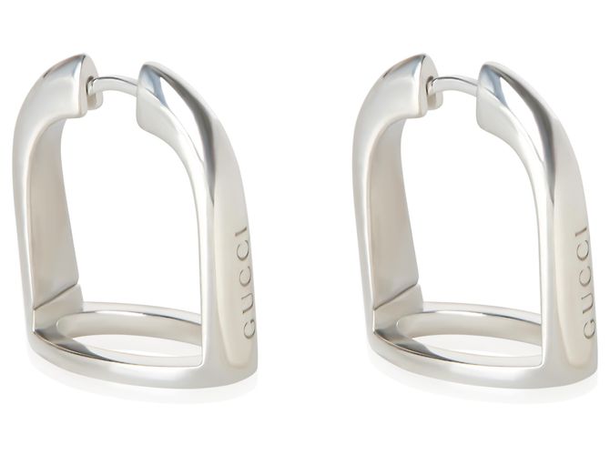 Orecchini Gucci Staffa in argento sterling - vista 2
