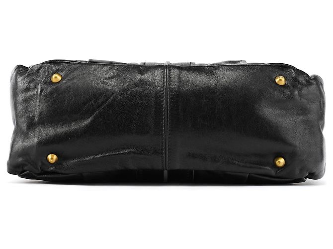 Héloïse Chloé Borsa Tote Heloise in pelle nera - vista 5