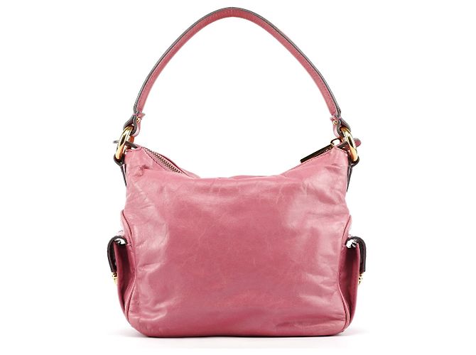 Marc Jacobs Borsa a tracolla Blake multipasca in pelle rosa - vista 3