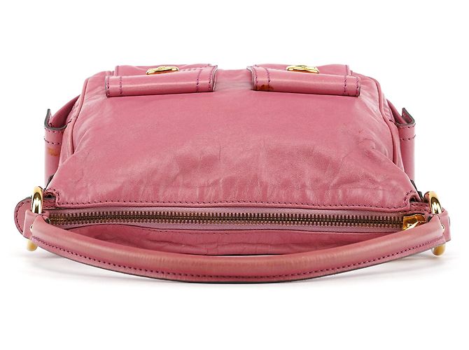 Marc Jacobs Borsa a tracolla Blake multipasca in pelle rosa - vista 4