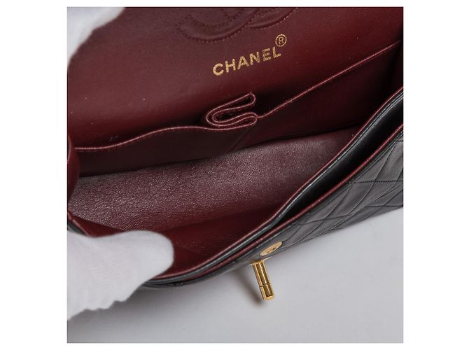 Chanel Borsa Double Flap Nero Pelle - vista 14