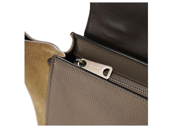 Trapèze Céline Borsa Trapeze 2-Way in pelle Taupe - vista 17