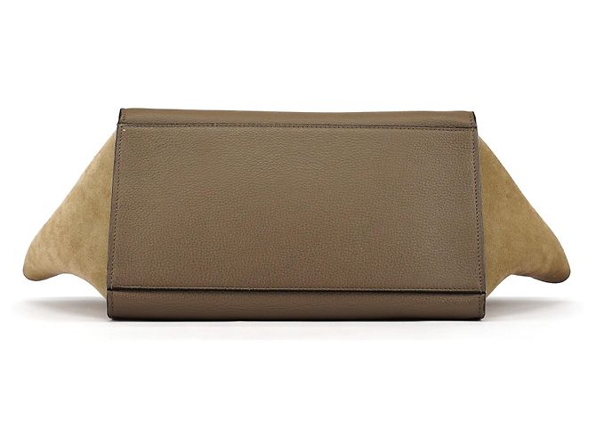 Trapèze Céline Borsa Trapeze 2-Way in pelle Taupe - vista 5