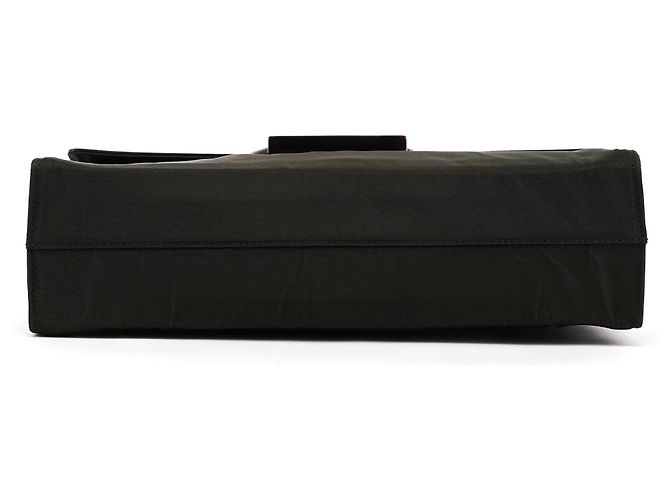 Prada Borsa a spalla in Tessuto Spazzolato Verde Militare - vista 5