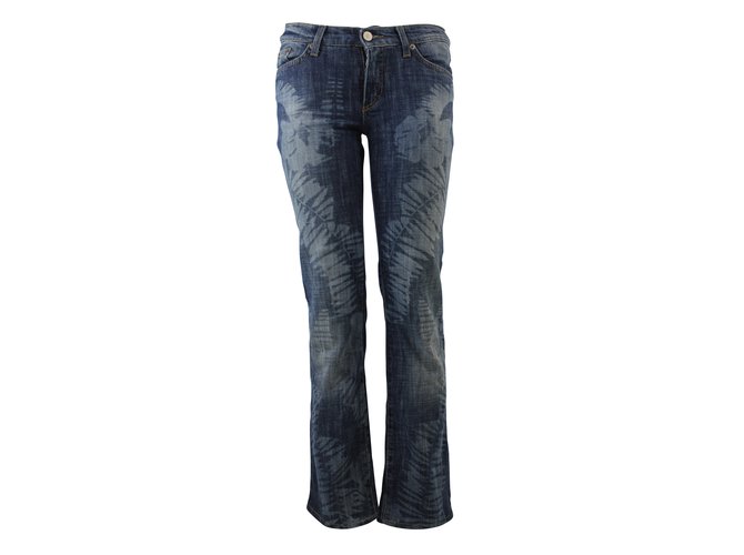 Versace Jeans Blue Cotton Denim  ref.5046