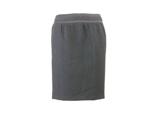 Falda acolchada Tara Jarmon negra talla 36 Negro