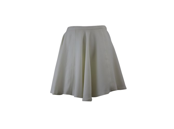 Maje Skirts White Synthetic  ref.5055
