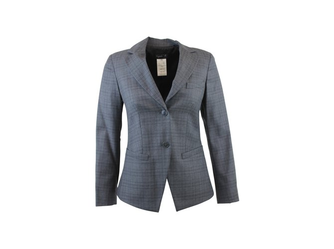 Agnès b. Jackets Grey Wool  ref.5089