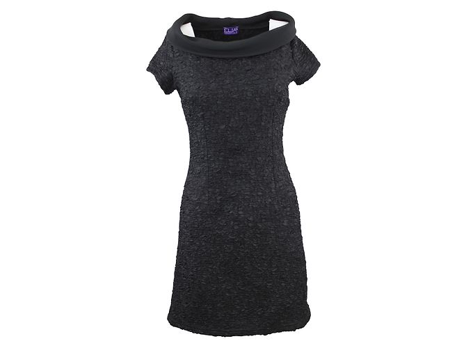 Elia Essentials. Elia Essentials Kleid schwarz aus Polyester