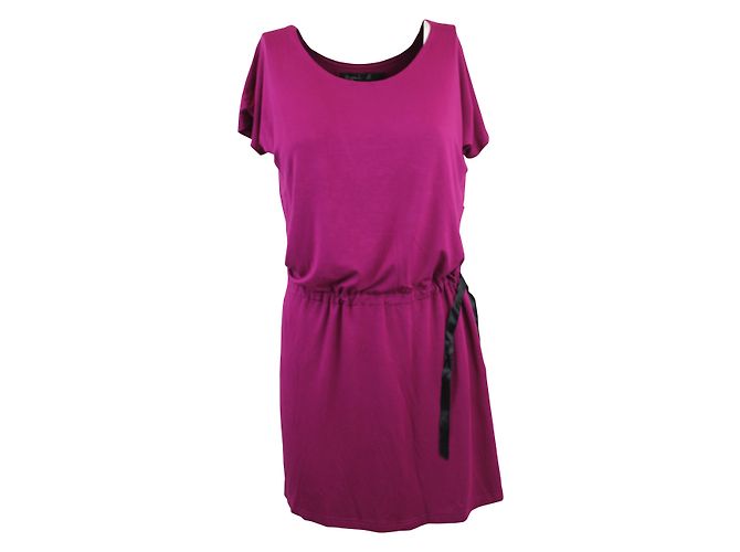 Robe rose Agnès b. en viscose