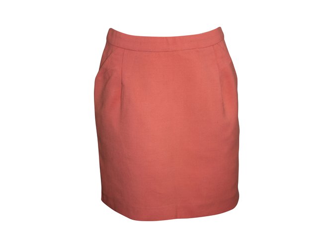 Tara Jarmon Skirts Coral  ref.5168
