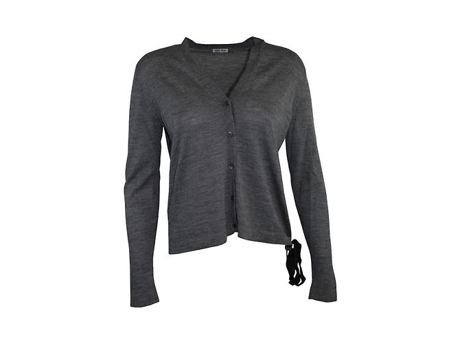 Miu Miu Pull en laine et soie