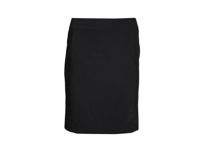Tara Jarmon Skirts Black Wool  ref.5177