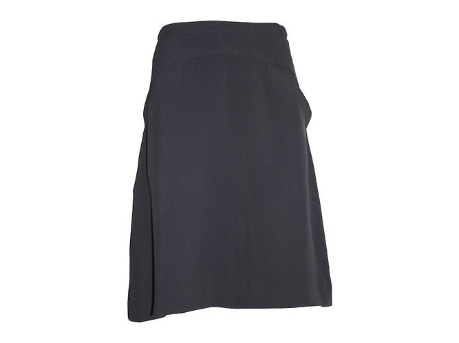 Gonna nera a vita alta Miu Miu Nero