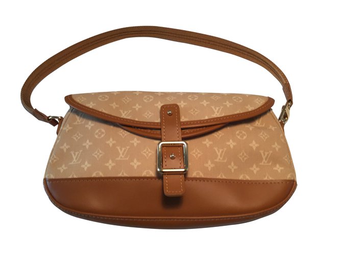 Louis Vuitton Handtaschen Braun Leinwand  ref.5225