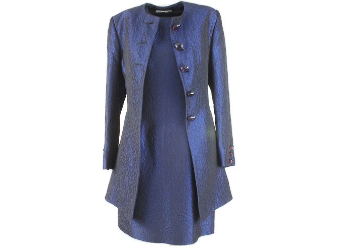 Percussion Kleider Schwarz Blau