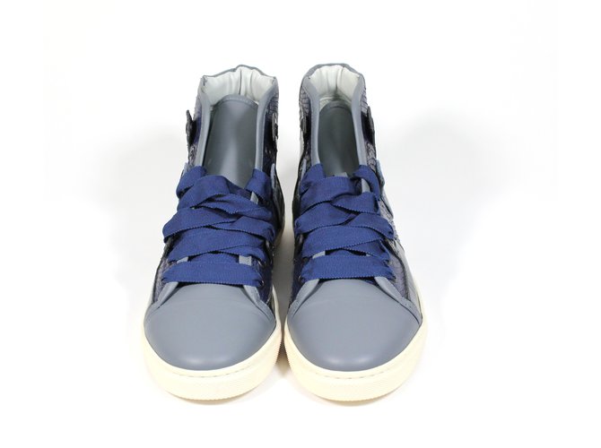 Lanvin zapatillas Azul  ref.5320