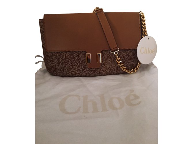 Chloé Handtaschen Beige Leder  ref.5327
