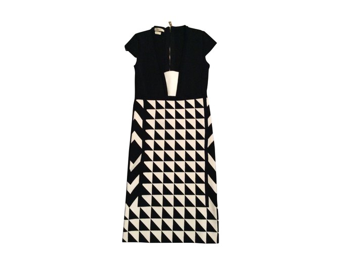 Pinko Dresses Black Polyester  ref.5365