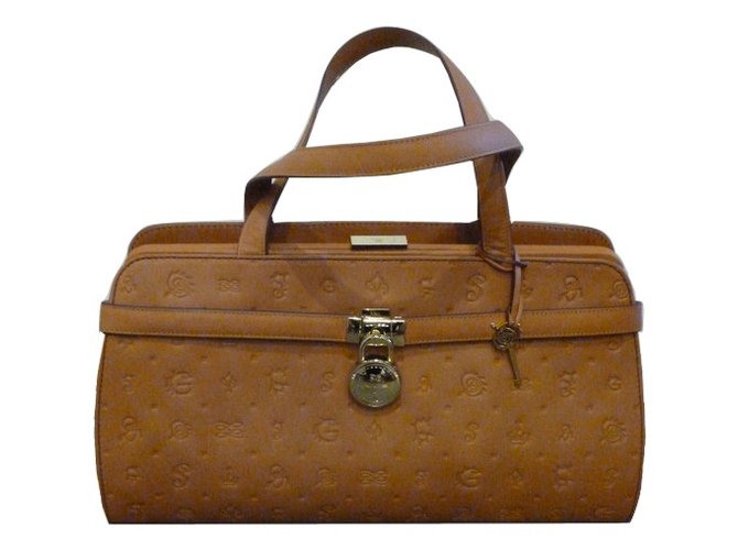 Lancel Handbags Brown Leather  ref.5396