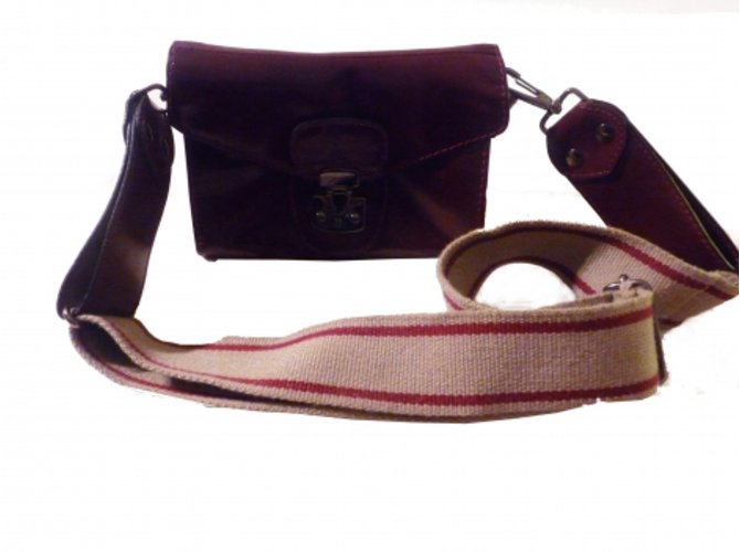 Carven Handbags Purple Patent leather  ref.5432