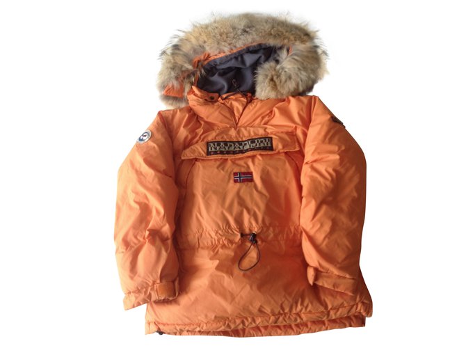 Napapijri Coats, Outerwear Orange  ref.5436