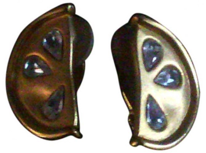 Givenchy Earrings Golden Metal  ref.5446