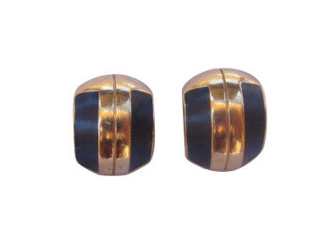 Lanvin Earrings Golden Metal  ref.5447