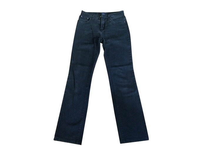 Trussardi Jeans Pantalones Negro Pantalones vaqueros  ref.5555