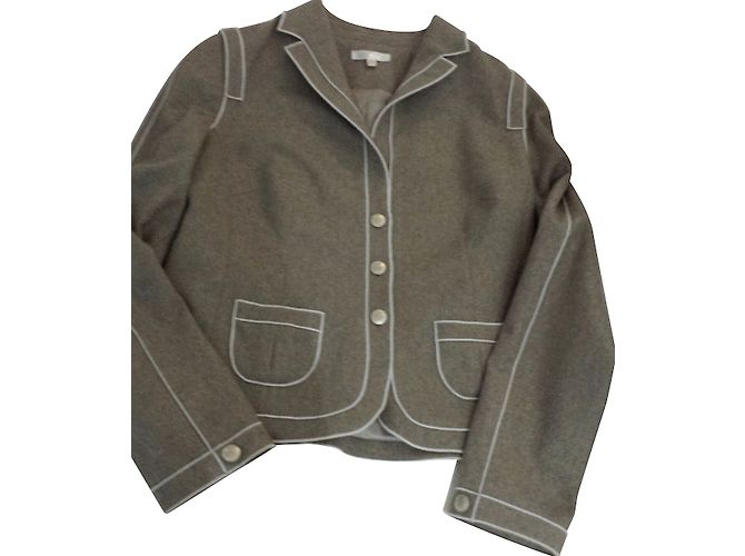 Paule Ka Wool Jacket Beige
