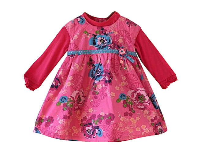 Kenzo Dresses Pink Cotton  ref.5607