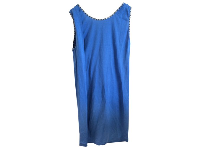 Stella Mc Cartney Dresses Blue Silk  ref.5738