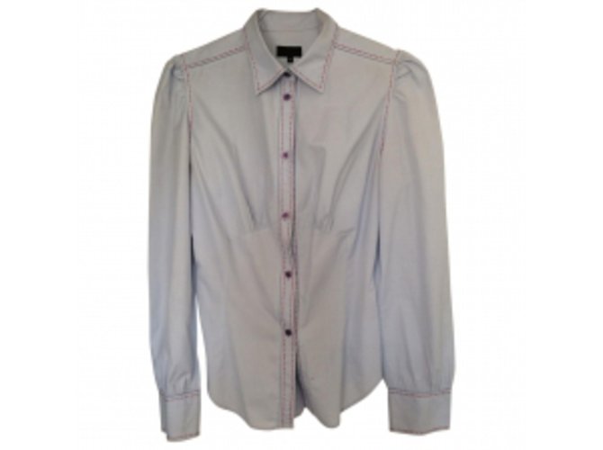 Paul Smith Tops Blue Cotton  ref.5796