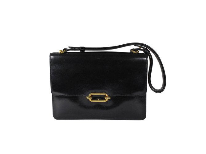 Hermès Handbags Black Leather  ref.5980