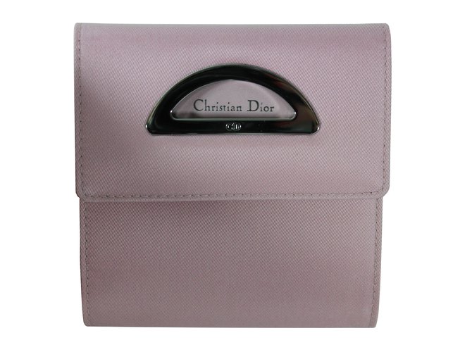 Dior Purses, wallets, cases Pink Cloth  ref.5984